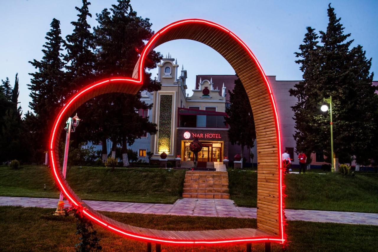 Nar Hotel Goycay Kültér fotó