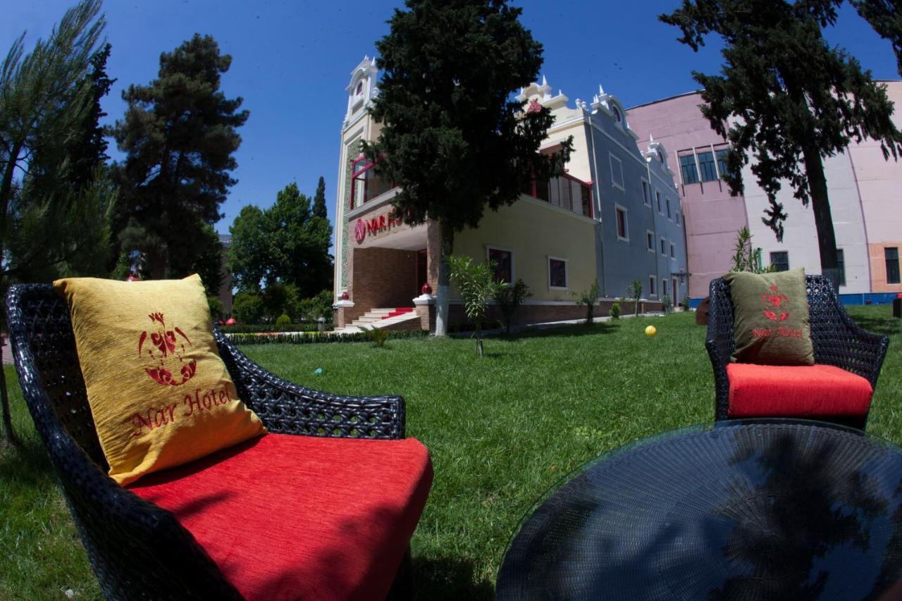Nar Hotel Goycay Kültér fotó